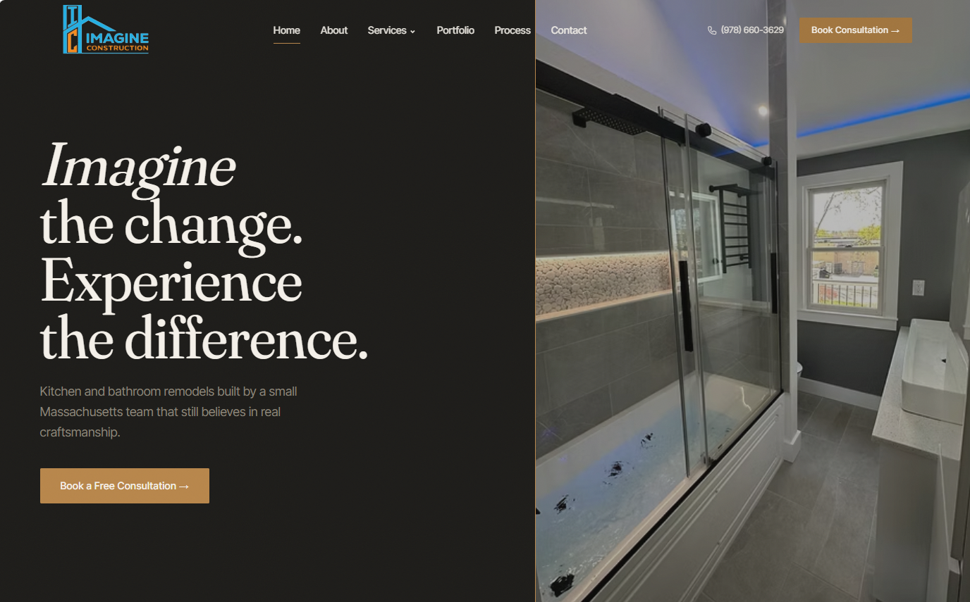 Client website after Grady Digital redesign