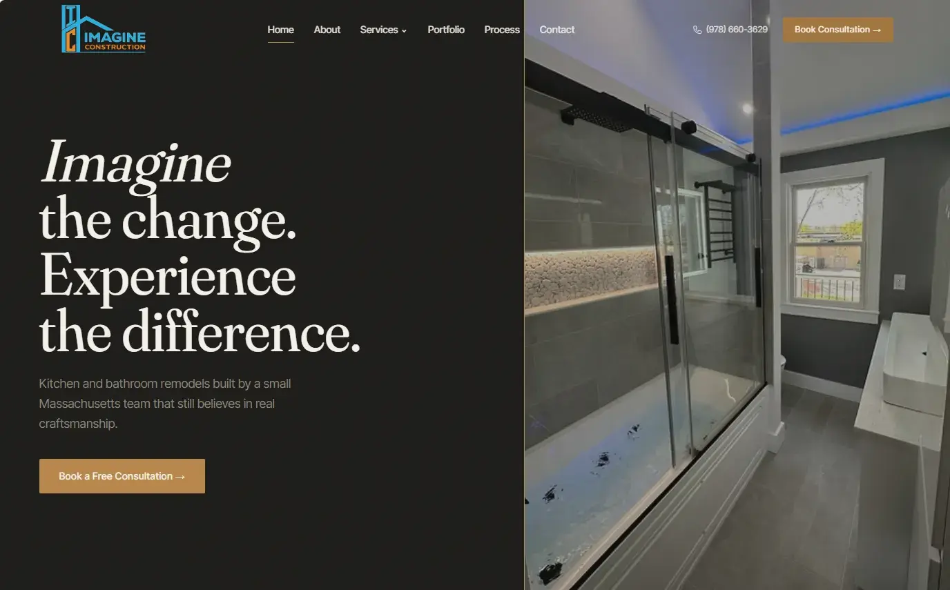 Example website build by Grady Digital